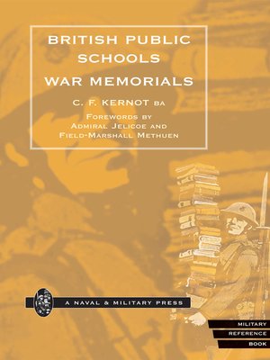 cover image of British Public Schools War Memorials